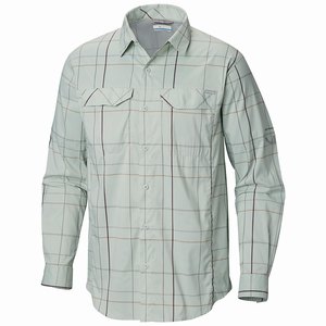 Columbia Silver Ridge Lite Plaid™ Långärmad Tröja Herr Grå (MREYX9368)